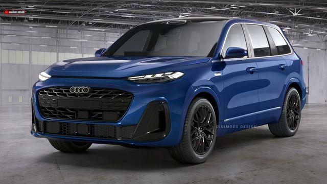 “GLS와 정면 승부!” 아우디, 초대형 SUV Q9 렌더링 등장