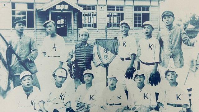 북한 영화에 묘사된 고교야구 경기