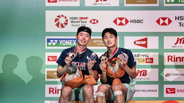 배드민턴 서승재-김원호, 이용대·유연성 이후 9년 만에 남자복식 랭킹 1위 등극