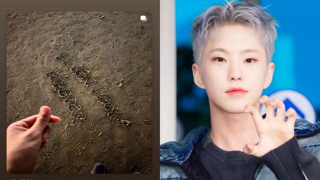 “모래사장 위 주소 없는 편지, 결국 닿았다”…세븐틴 호시-팬, 영화 같은 만남 [RE:스타]
