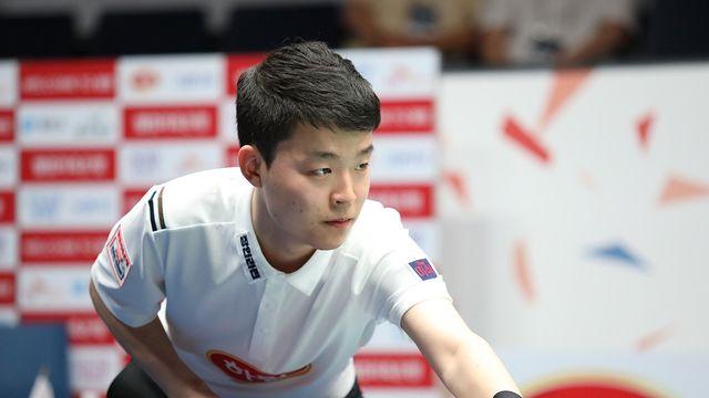 '신생팀' 하림, SK렌터카 꺾고 PBA 팀리그 첫 승리…'막내' 김영원, 역전패 위기에서 팀 구했다