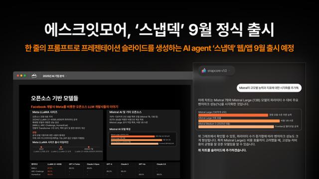 AI 프레젠테이션 솔루션 'Snapdeck', 한국투자액셀러레이터로부터 시드 투자 유치