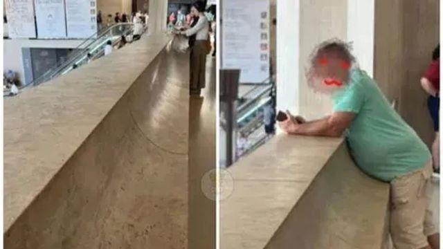인체공학적으로 설계된 난간,,