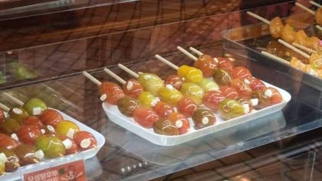 탕후루 백화점 패치 가격,,