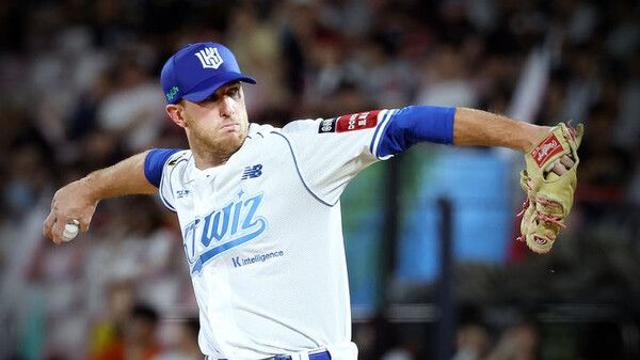 KT 새 외인 패트릭, KBO 첫 선발 등판서 4이닝 1실점