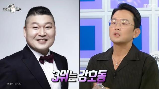 ‘라스’ 윤형빈이 꼽은 연예계 주먹 서열 “3위 강호동, 2위 마동석, 1위는…”
