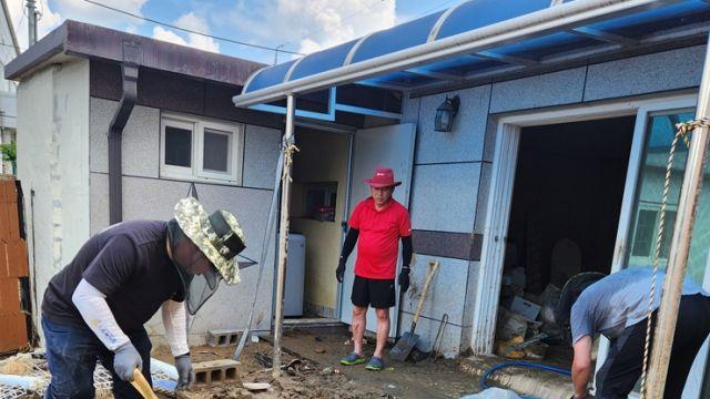 동탄4동, 경남 합천 가회면서 수해복구 봉사