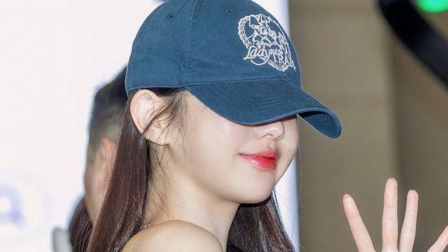 편한 차림의 장원영 공항 패션