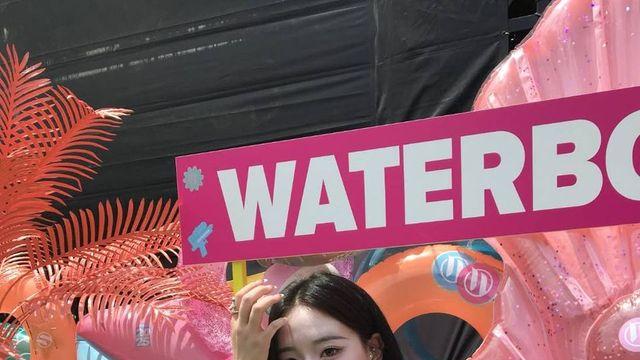 트리플에스 채연, 워터밤 강타한 크롭탑 여신핏