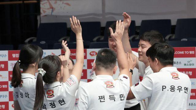 신생팀 하림, 호된 신고식...PBA 팀리그 데뷔전서 완패