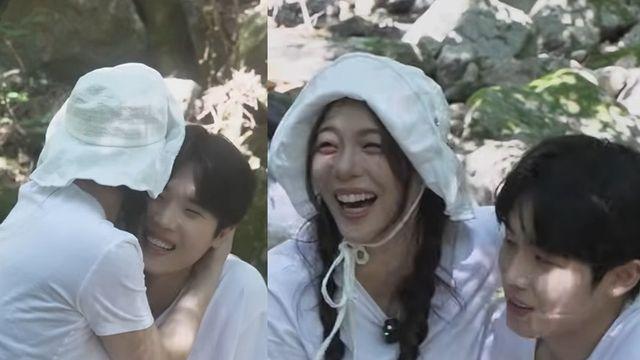 에일리, ♥최시훈 노래 훈수에도 '꺄르르'…입술 뽀뽀→밀착 스킨십 (결혼일기)
