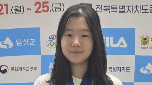 주엽고 강다은, 문체부장관기사격 여고 50m 복사 2관왕