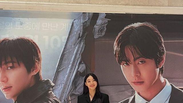 김설희, 크롭 재킷 하나로 완성한 '넘사벽' 비율…이래서 톱모델