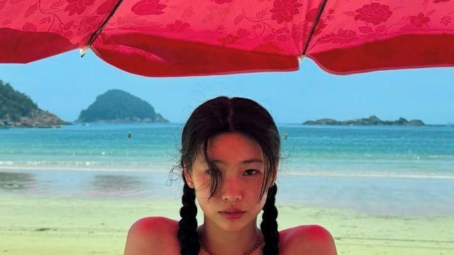 ‘슬랜더 끝판왕’ 정호연, 파도보다 강렬한 비주얼