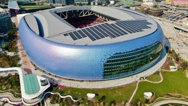 이렇게 아름다운 축구장에서 손흥민 '마지막' 북런던 더비라니…홍콩 우주선급 경기장 화제