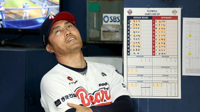 이영하 7타자 상대 6피안타...조성환 대행 