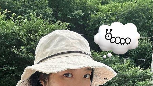 '날씨요정' 홍민하, 숲속에서 발견한 '인간 비타민'…