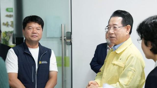[전남도]  김영록 지사, 외국인근로자 인권침해 피해자 직접 만나 위로
