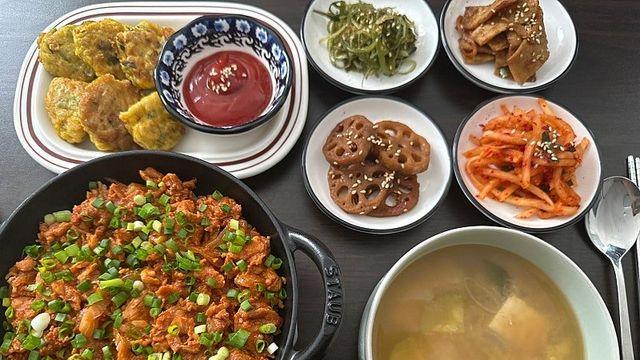 새벽 2시에 오아 여친이 직접 차려준 밥상 인증샷
