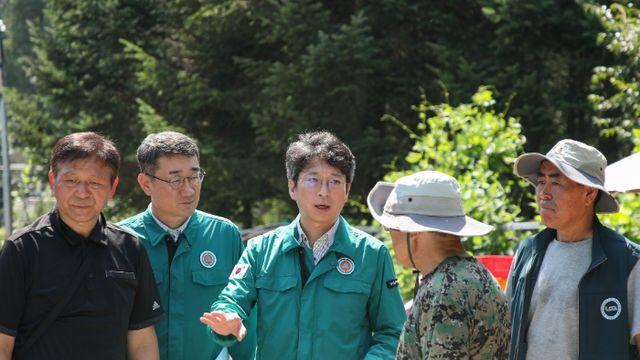 남양주시 부시장, 진접읍 호우 피해 복구 현장 3곳 방문…자원봉사자 격려 및 실태 점검