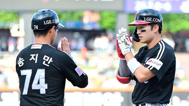 '리그 도루 1위'인데 2경기 연속 홈런 펑펑…박해민, 