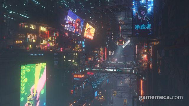 사이버펑크 도시에서 전투 없이 살아가는 '니발리스'