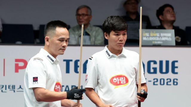 신생팀 하림, PBA 팀리그 상승세...첫 경기 패배 후 2연승