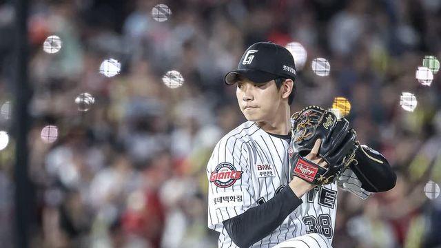 롯데 '괴물', 나성범 삼켰다! 152km/h 강속구로 KIA 제압…