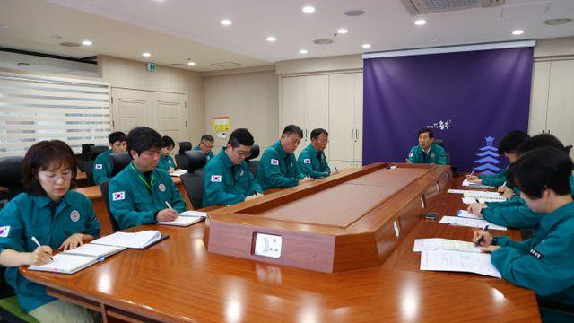조길형 충주시장, 폭염 대응 긴급 회의 열고 총력 지시