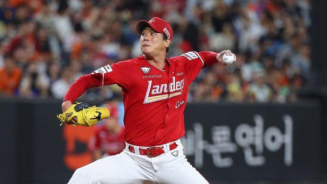 김광현, 472일 만에 던진 150㎞ 강속구…라이벌전에 다 쏟아냈다