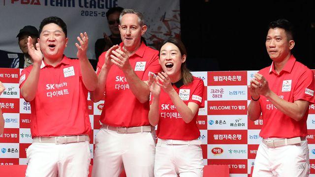 '3승 1패' SK렌터카, '1점 차'로 1위 차지…휴온스·하이원리조트, 나란히 시즌 첫 승 (종합)