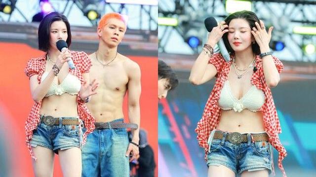 ‘워터밤 여신’ 권은비, 부산 무대 전격 취소