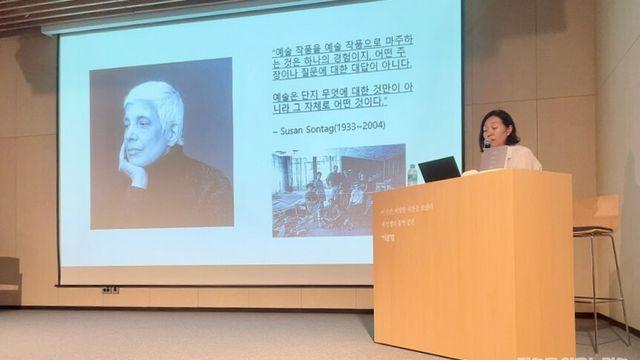 [강백향의 문화산책54] 『어떤 예술은 사라지지 않는다』 북토크