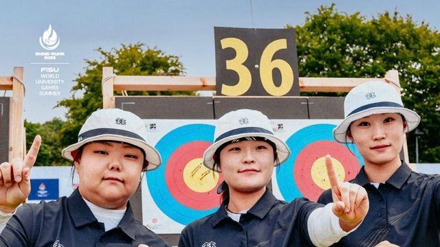 한국, 라인-루르 U대회서 일본에 추월 허용…3위 수성 빨간불