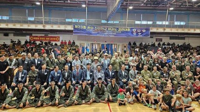 한미 친선 태권도 대회 육군 5군단팀 종합 1위…