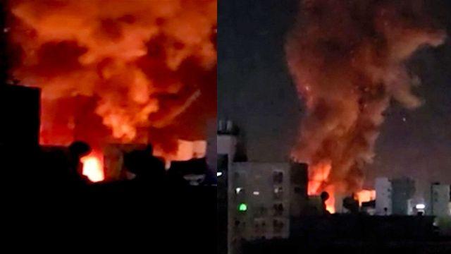 권선구 권선동 모델하우스서 화재..인명피해 없어
