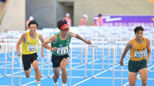 이민혁, 문체부장관기육상 남고 110mH 시즌 6관왕 ‘특급’