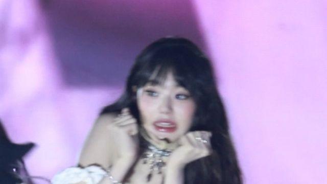 장원영 어제자 쫄보 사진 ㅋㅋㅋ