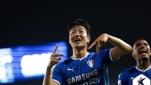 '미친 페이스' 김지현 앞세운 수원 삼성, '전패 징크스' 깰까…서울E는 가브리엘 선봉 [K리그2 라인업]