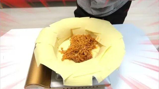 일본인들의 불닭을 정복하기 위한 노력,,