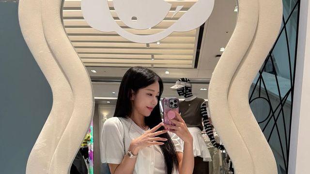 '환승연애3' 송다혜, 이번엔 골프화로 환승? 신세계 강남 밝힌 '필드 여신' 포스