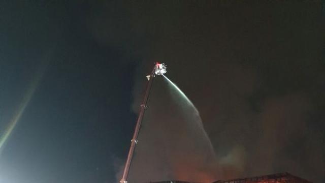 수원 권선구 아파트 모델하우스 화재… 7시간여만 진화