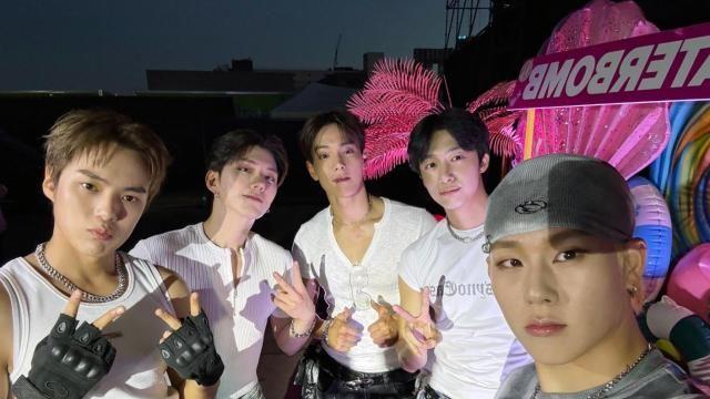 몬스타엑스, 워터밤 첫 출격…압도적 퍼포먼스 '눈길'