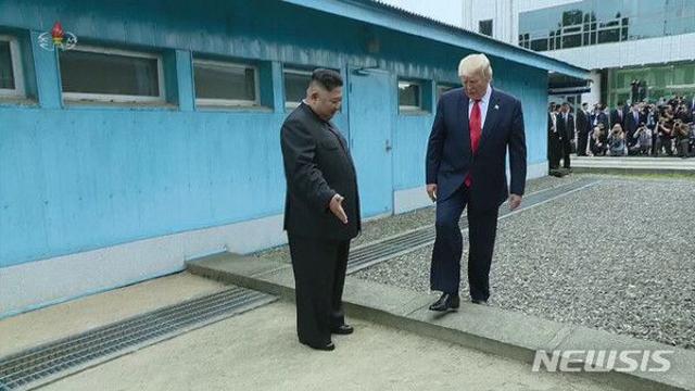 北 담화 후 백악관 