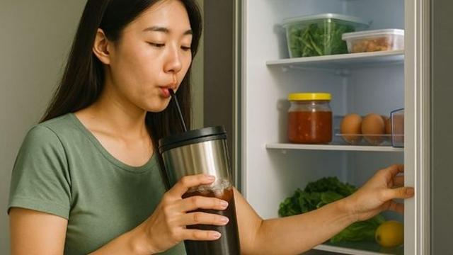 얼음 잔뜩 넣어 빨대 꽂고 마시다 남은 커피, 언제까지 먹어도 될까?