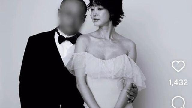 '불륜설 부인' 최여진, 7살 연상 돌싱♥과 웨딩화보 공개