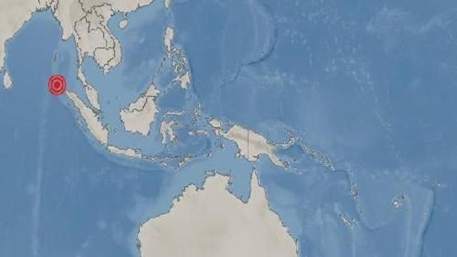 인도네시아 반다 아체 서북서쪽 바다서 규모 6.5 지진