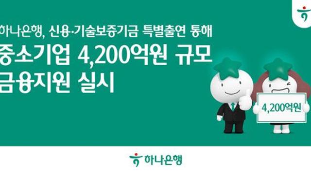 [금융로드] 하나은행, 중소기업에 4,200억 원 금융지원…경기 회복 주도