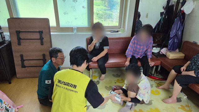 서산시, 집중호우 일시 대피자들에 대한 전방위 지원 나서