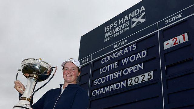 '특급 루키' 워드, LPGA 데뷔하자 마자 우승컵 번쩍..역대 세 번째 기록